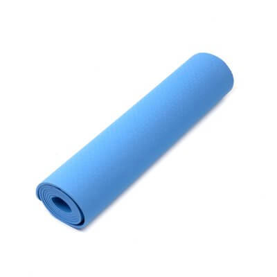 Коврик для фитнеса TPE 183*61*0.6 (голубой)-2