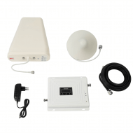 Усилитель сигнала связи Lintratek 900/1800/2100 MHz (для 2G/3G/4G) 65 dBi, кабель 10 м., комплект