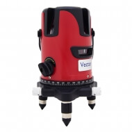 Лазерный уровень / нивелир Vector 505R (5 линий, красный луч)