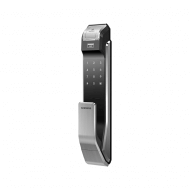 Замок дверной биометрический Samsung SHS-P718 (на себя) XBK/EN темный металик