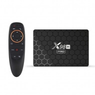 ТВ приставка X98H PRO 4/64 Гб + Пульт c голосовым управлением G10S PRO Air Mouse