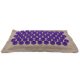 Массажная акупунктурная подушка (квадратная) EcoRelax, фиолетовый
